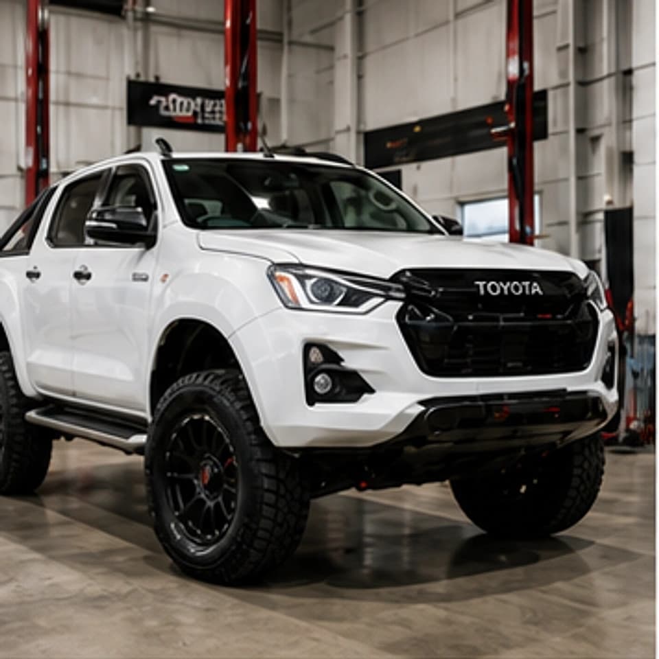 TOYOTA HILUX completed 4WD build