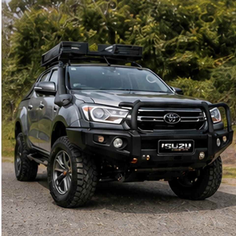 ISUZU D-MAX completed 4WD build