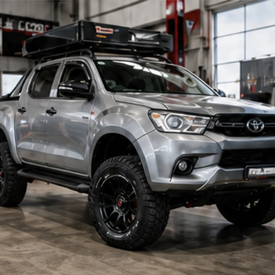 TOYOTA HILUX completed 4WD build