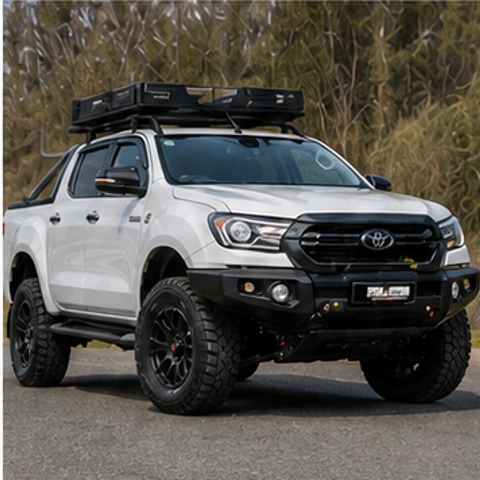 TOYOTA HILUX completed 4WD build