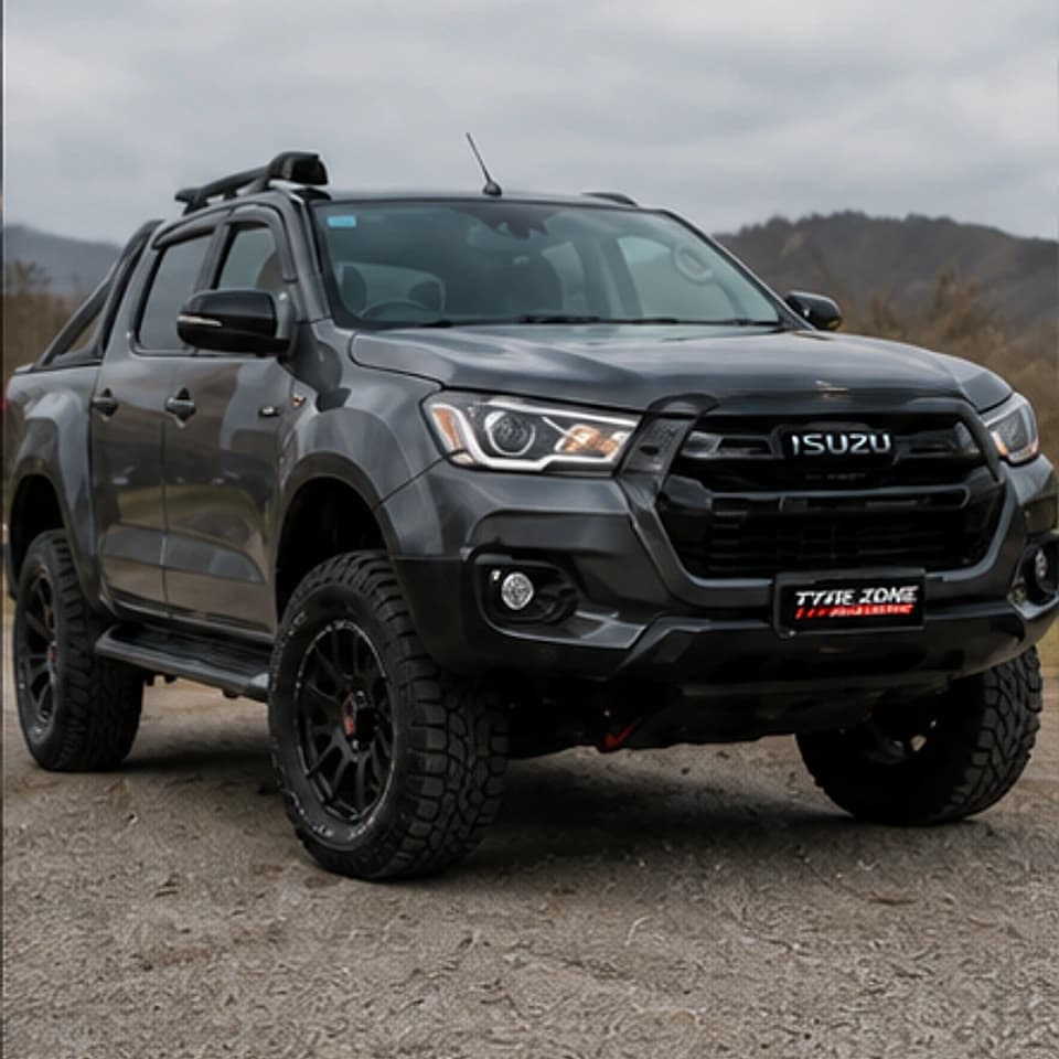ISUZU D-MAX completed 4WD build