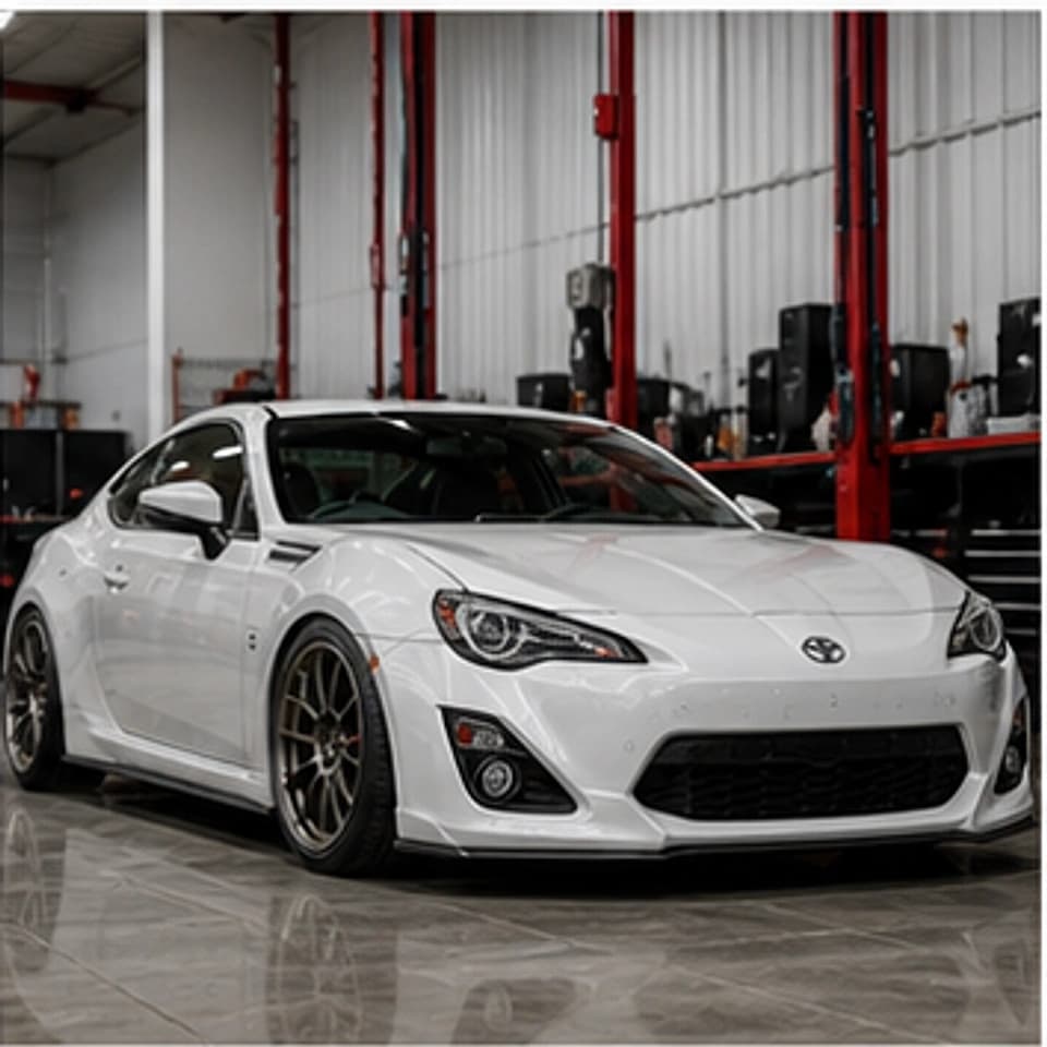 TOYOTA 86 completed lowered car build