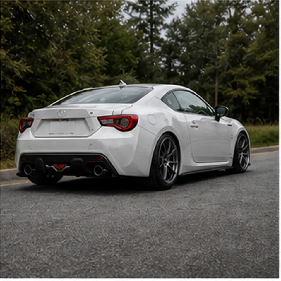 TOYOTA 86 completed lowered car build
